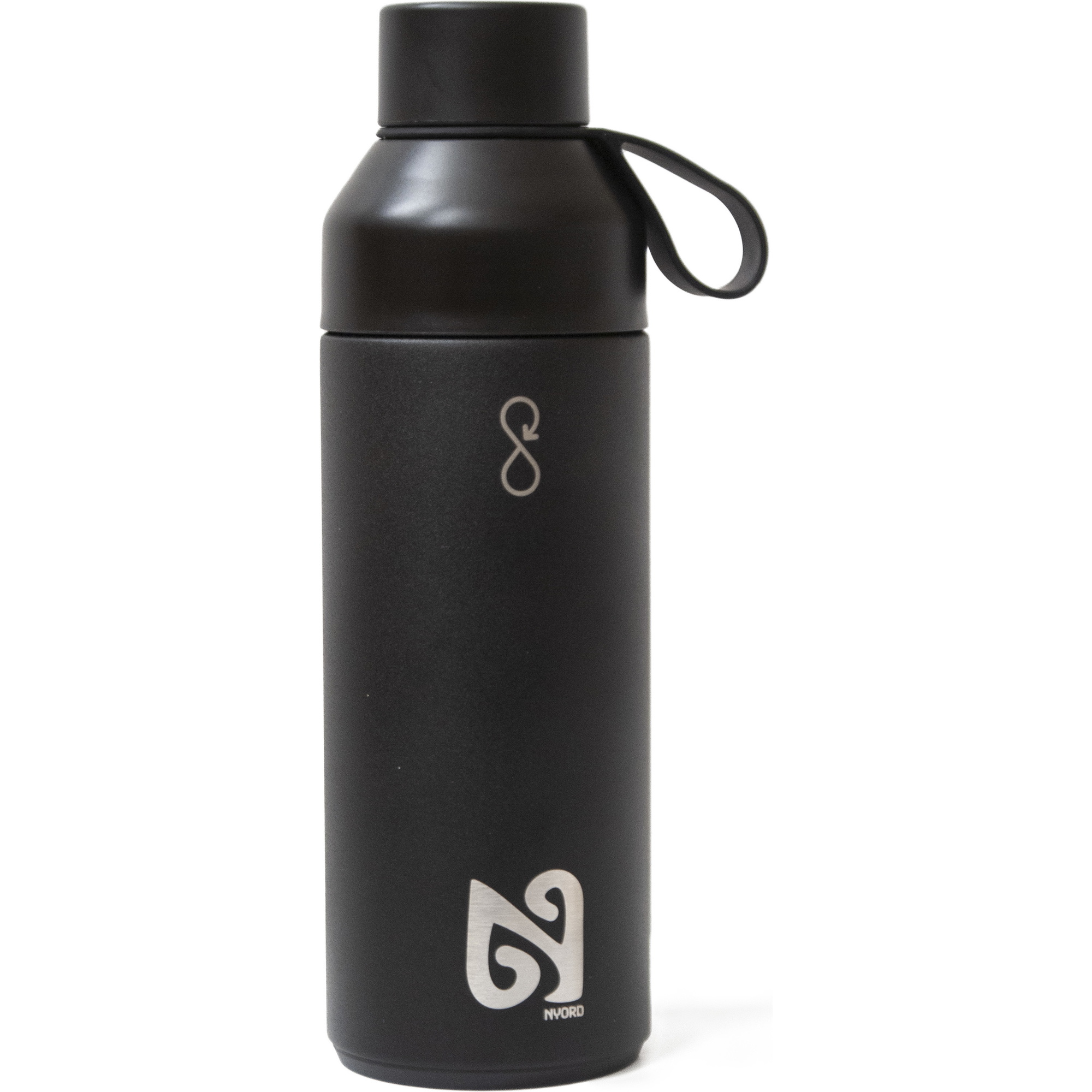 2026 Nyord Ocean Water Bottle NYRDOB - Obsidian Black